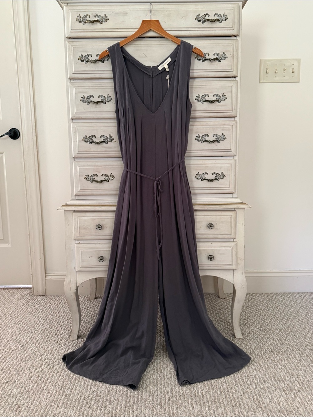 Vici Linen Boho Wide Leg Jumpsuit - Picture 2 of 6